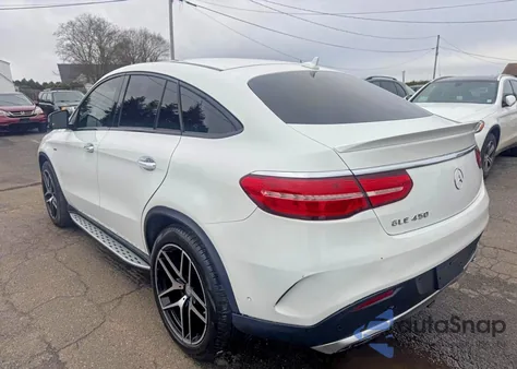 2016 Mercedes-Benz Gle Coupe 450 4Matic из США, поврежденный, VIN 4JGED6EB5GA023992